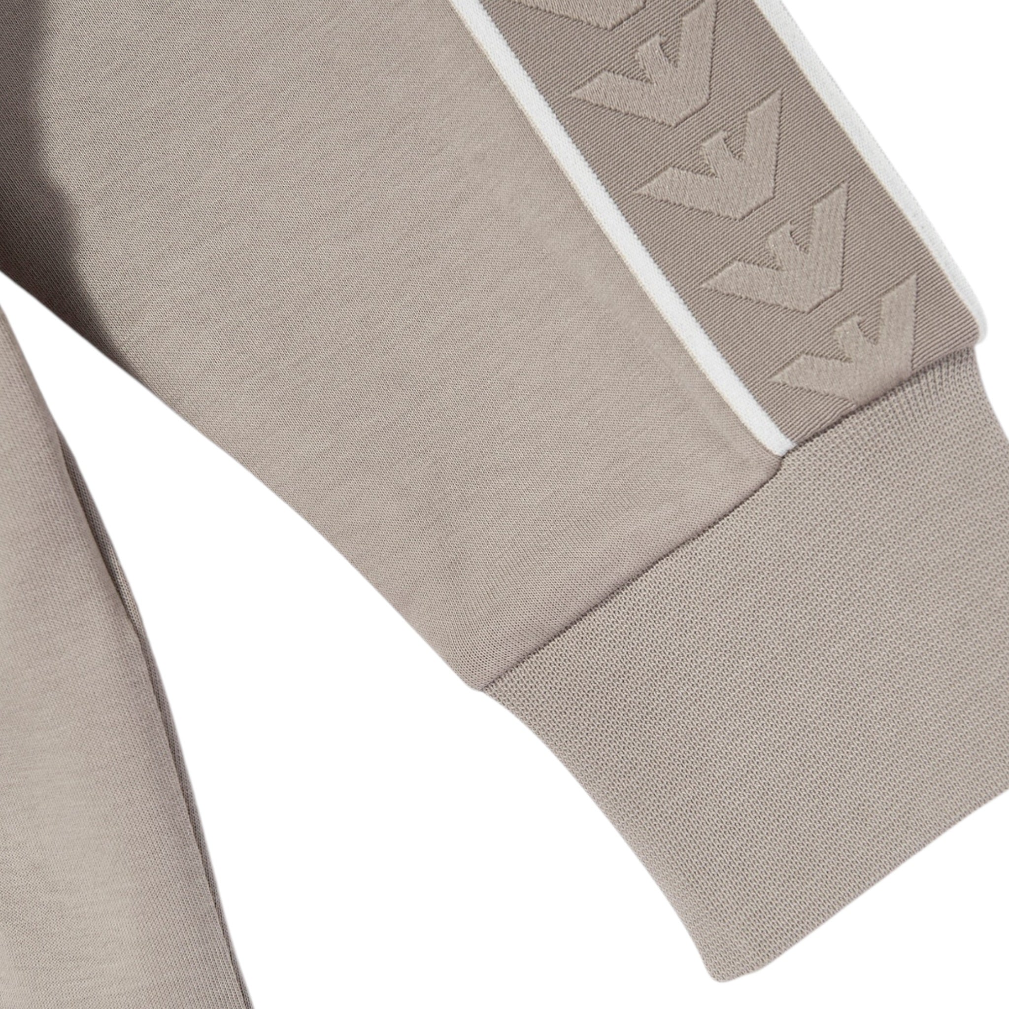 Emporio Armani Felpa tinta unita con Cappuccio Beige per Bambino 6D4BJK BEIGE EMPORIO ARMANI 