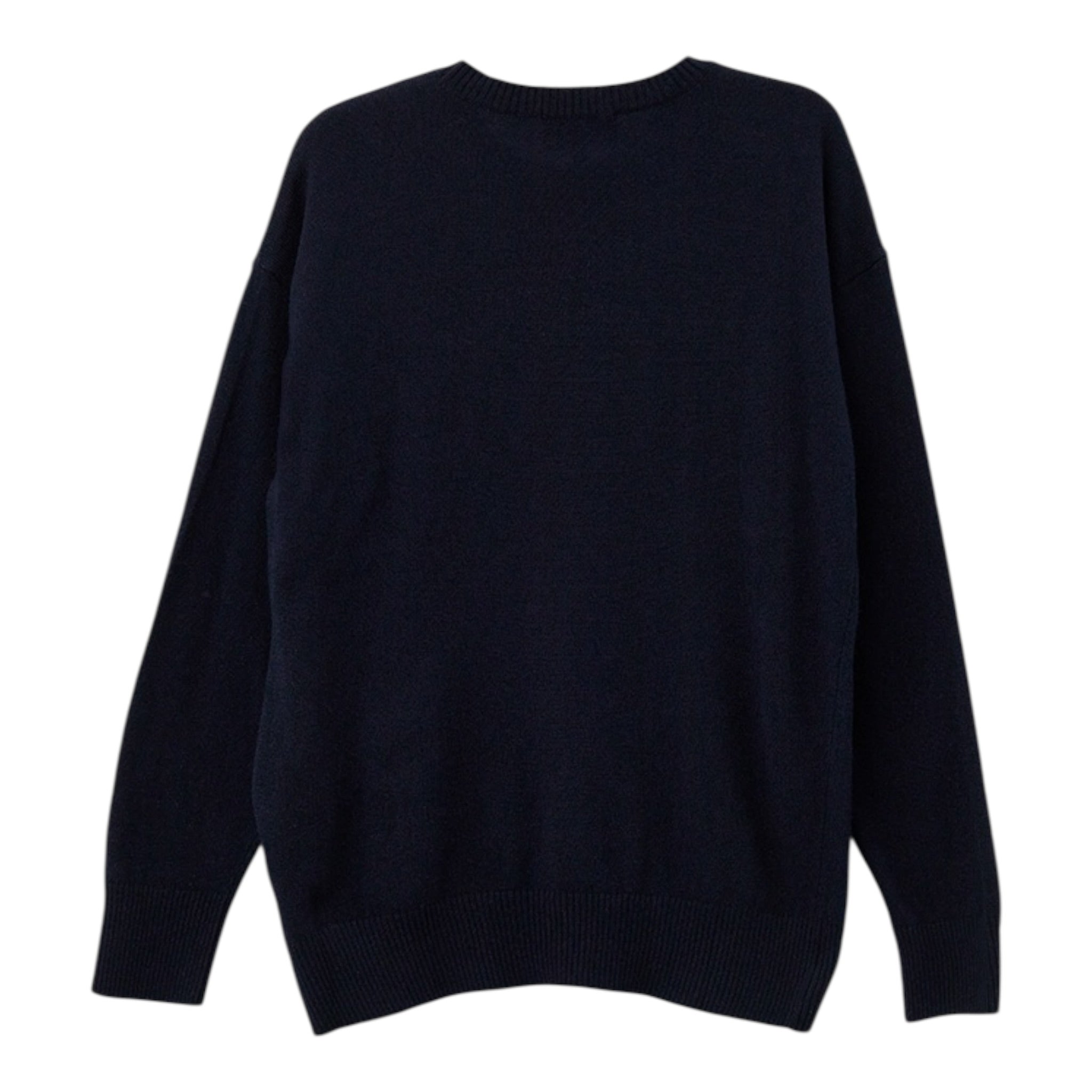 Emporio Armani Maglia tinta unita con Stampa Blu per Bambino 6D4M54 BLU EMPORIO ARMANI 
