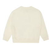 Emporio Armani Felpa tinta unita Girocollo con Stampa Panna per Bambino 6D4MJ9 PANNA EMPORIO ARMANI 
