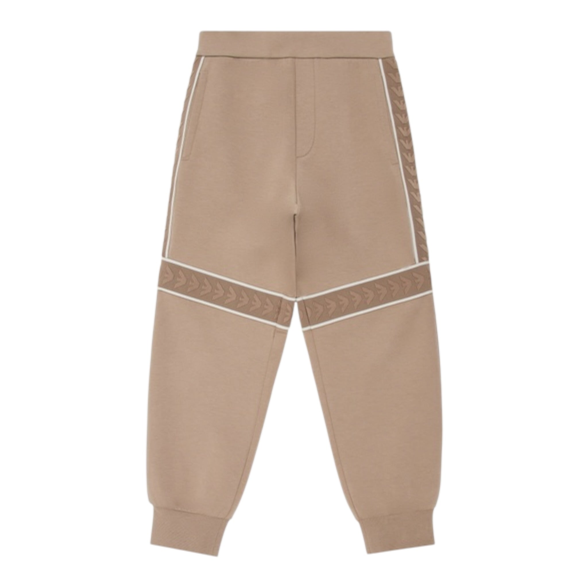 Emporio Armani Pantalone tinta unita Modello Tuta Beige per Bambino 6D4PJD BEIGE EMPORIO ARMANI 