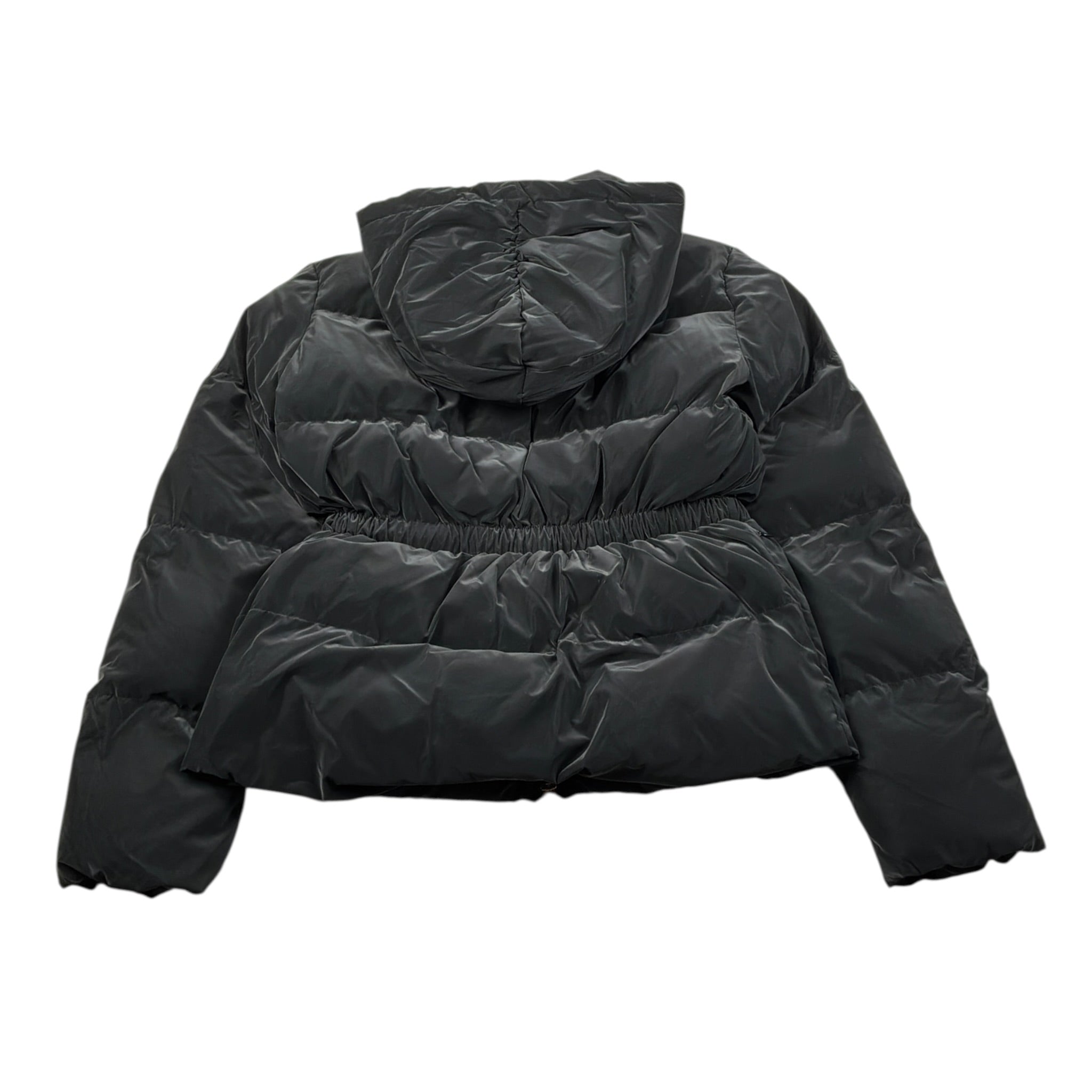 Emporio Armani Giubbino tinta unita con Logo Nero per Bambina 6DFB02 NERO EMPORIO ARMANI 