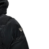 Emporio Armani Giubbino tinta unita con Logo Nero per Bambina 6DFB02 NERO EMPORIO ARMANI 