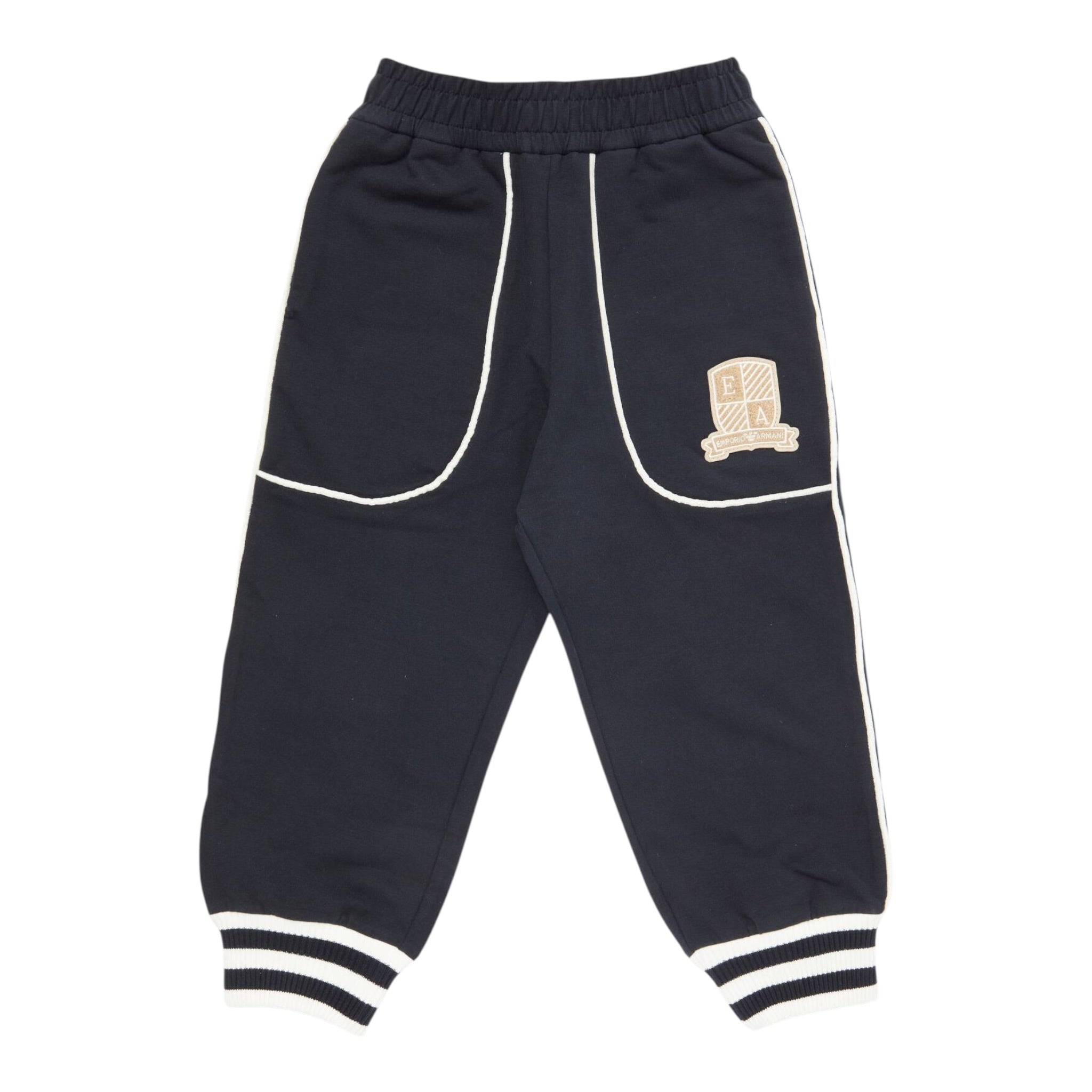Emporio Armani Pantalone Tuta tinta unita Blu per Neonato 6DHPJ9 BLU EMPORIO ARMANI 