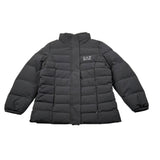 Emporio Armani Giubbino tinta unita con Logo Nero per Bambino 6LFB02 NERO EMPORIO ARMANI 