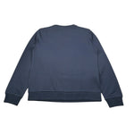 Emporio Armani Felpa Chiusa Girocollo tinta unita con Stampa Blu per Bambino 7B000025 BLU EMPORIO ARMANI 