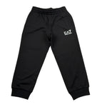Emporio Armani Pantalone Tuta tinta unita con Logo Nero per Bambino 7B000027 NERO EMPORIO ARMANI 