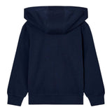 Emporio Armani Felpa con Zip E Cappuccio tinta unita Blu per Bambino 7B000064 BLU EMPORIO ARMANI 