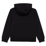 Emporio Armani Felpa con Zip E Cappuccio tinta unita Nero per Bambino 7B000064 NERO EMPORIO ARMANI 