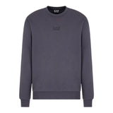 Emporio Armani Felpa Chiusa Girocollo tinta unita con Logo Grigio per Bambino 7B000161 GRIGIO EMPORIO ARMANI 