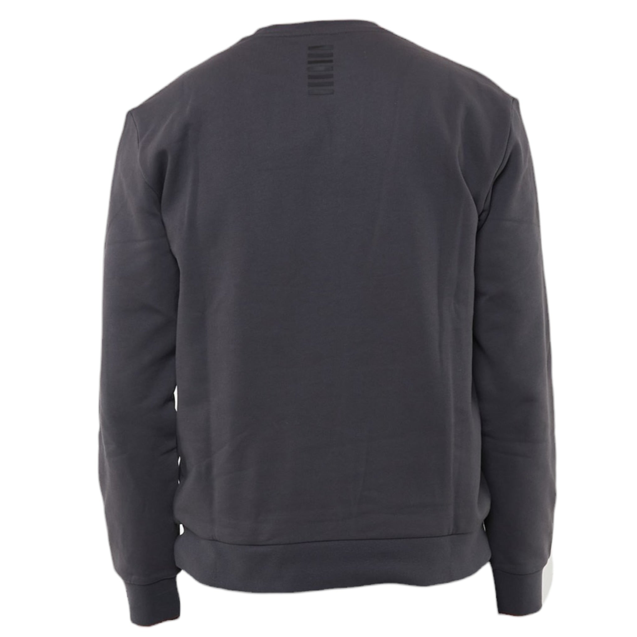 Emporio Armani Felpa Chiusa Girocollo tinta unita con Logo Grigio per Bambino 7B000161 GRIGIO EMPORIO ARMANI 