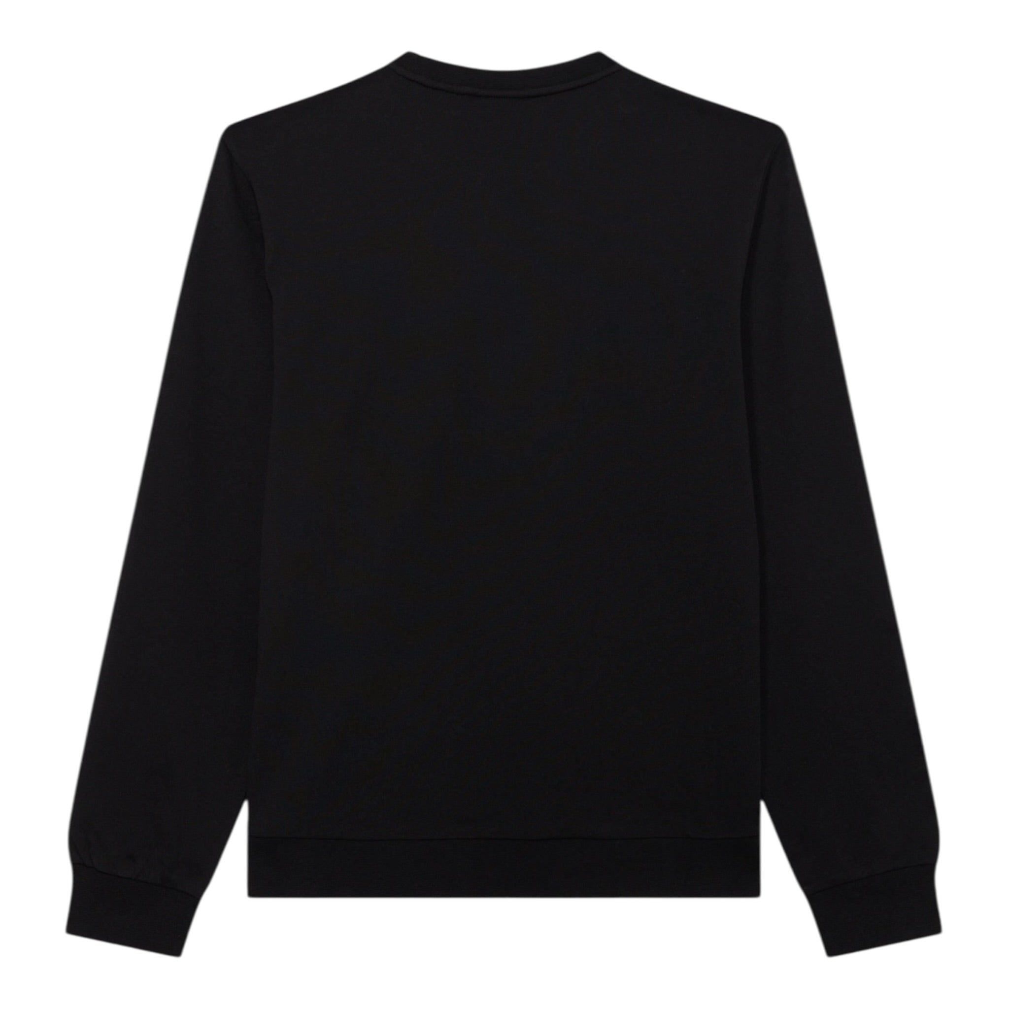 Emporio Armani Felpa Chiusa Girocollo tinta unita con Logo Nero per Bambino 7B000161X NERO EMPORIO ARMANI 