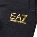 Emporio Armani Pantalone Modello Tuta tinta unita con Stampa Nero per Bambino 7B000163 NERO EMPORIO ARMANI 