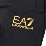Emporio Armani Pantalone Modello Tuta tinta unita con Stampa Nero per Bambino 7B000163 NERO EMPORIO ARMANI 