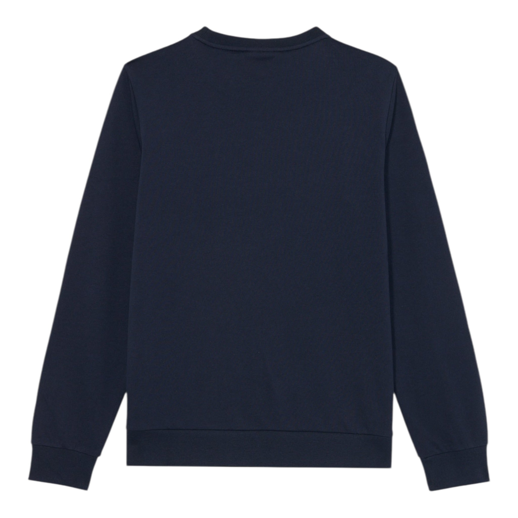 Emporio Armani Felpa Chiusa Girocollo tinta unita con Stampa Blu per Bambino 7B000170X BLU EMPORIO ARMANI 