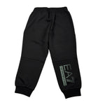 Emporio Armani Pantalone tinta unita con Logo Nero per Bambino 7B000172 NERO EMPORIO ARMANI 