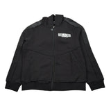 Emporio Armani Felpa con Zip E Cappuccio tinta unita Nero per Bambino 7B000185 NERO EMPORIO ARMANI 