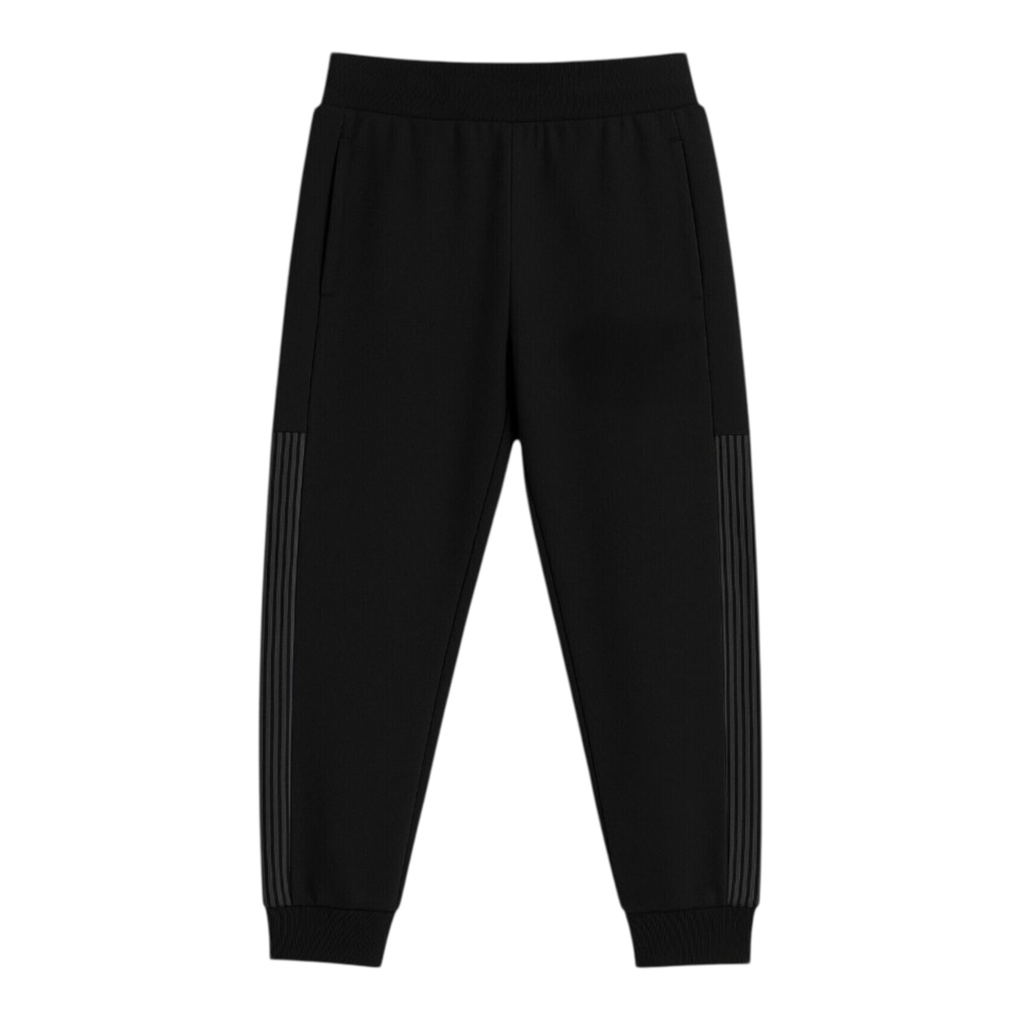 Emporio Armani Pantalone Tuta tinta unita con Stampe Nero per Bambino 7B000186X NERO EMPORIO ARMANI 