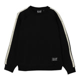 Emporio Armani Felpa Chiusa Girocollo tinta unita Nero per Bambino 7B000191X NERO EMPORIO ARMANI 