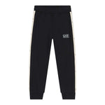 Emporio Armani Pantalone Modello Tuta tinta unita con Stampa Nero per Bambino 7B000194 NERO EMPORIO ARMANI 