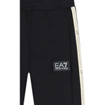 Emporio Armani Pantalone Modello Tuta tinta unita con Stampa Nero per Bambino 7B000194 NERO EMPORIO ARMANI 