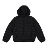 Emporio Armani Giubbino tinta unita con Zip E Cappuccio Nero per Bambino 7B000228 NERO EMPORIO ARMANI 