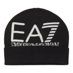 Emporio Armani Cappello tinta unita con Logo Nero per Bambino 7X000006 NERO EMPORIO ARMANI 