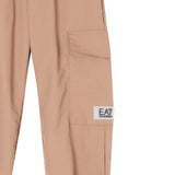 Emporio Armani Completo 2 Pezzi Felpa-Pantalone tinta unita Beige per Bambino AF16217 BEIGE EMPORIO ARMANI 