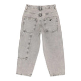 Emporio Armani Jeans tinta unita con Girovita Regolabile Grigio per Bambino EB000526 GRIGIO EMPORIO ARMANI 