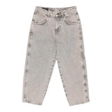 Emporio Armani Jeans tinta unita con Girovita Regolabile Grigio per Bambino EB000526X GRIGIO EMPORIO ARMANI 