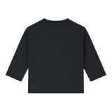 Emporio Armani Shirt tinta unita con Logo Nero per Bambino EB000725 NERO EMPORIO ARMANI 