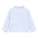 Emporio Armani Camicia Manica Lunga tinta unita Azzurro per Neonato EB000789 AZZURRO EMPORIO ARMANI 