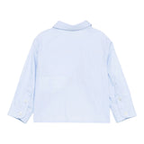 Emporio Armani Camicia Manica Lunga tinta unita Azzurro per Neonato EB000789 AZZURRO EMPORIO ARMANI 