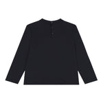 Emporio Armani Shirt Girocollo tinta unita con Logo Blu per Bambino EB00418J BLU EMPORIO ARMANI 