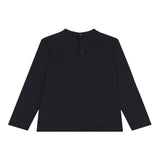 Emporio Armani Shirt Girocollo tinta unita con Logo Blu per Bambino EB00418J BLU EMPORIO ARMANI 