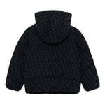 Emporio Armani Giubbino tinta unita con Zip E Cappuccio Nero per Bambino EB00495 NERO EMPORIO ARMANI 
