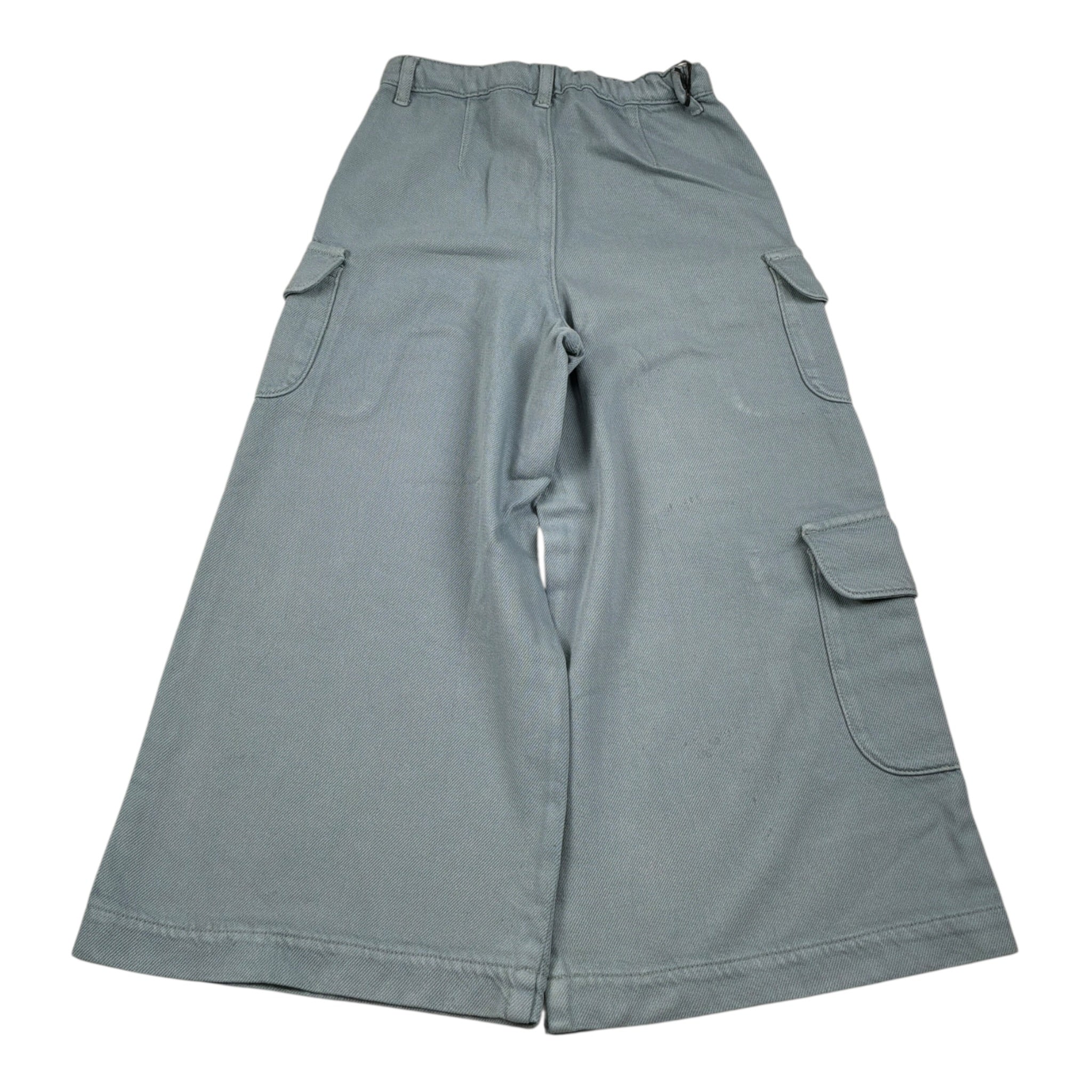 Emporio Armani Pantalone tinta unita A Palazzo Azzurro per Bambina EG000349 AZZURRO EMPORIO ARMANI 