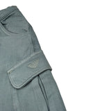 Emporio Armani Pantalone tinta unita A Palazzo Azzurro per Bambina EG000349 AZZURRO EMPORIO ARMANI 
