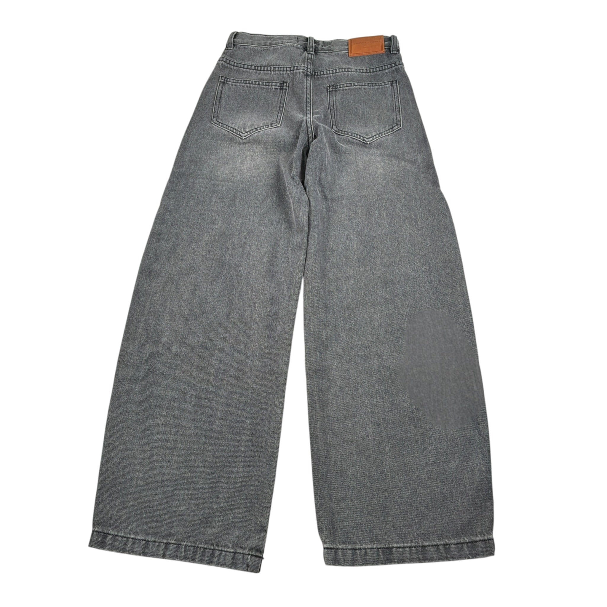 Ermanno Scervino Jeans tinta unita con Applicazioni Nero per Bambina SFPA050 NERO ERMANNO SCERVINO 