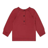 Etro Felpa Girocollo tinta unita con Stampa Rosso per Neonato GV4510 ROSSO ETRO 