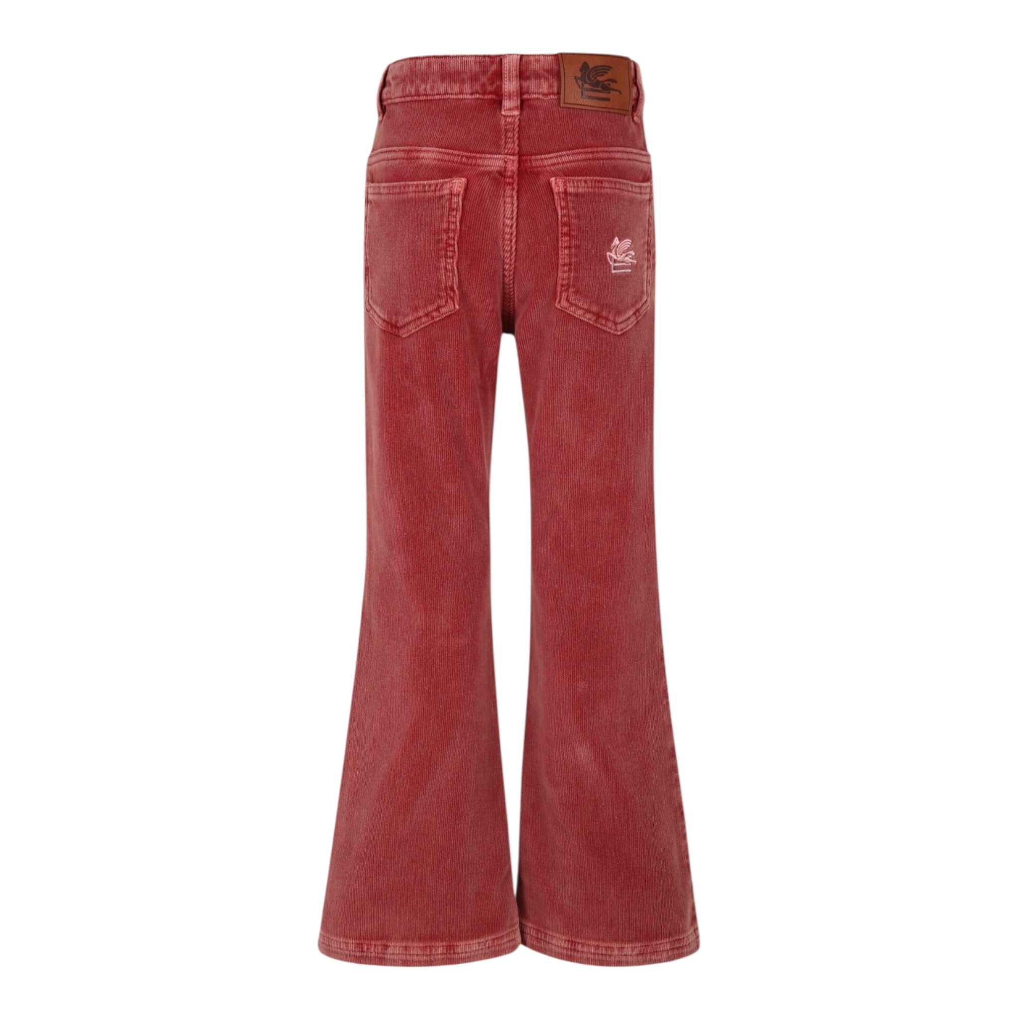 Etro Pantalone Modello A Zampa tinta unita Rosso per Bambina GV6A20 ROSSO ETRO 