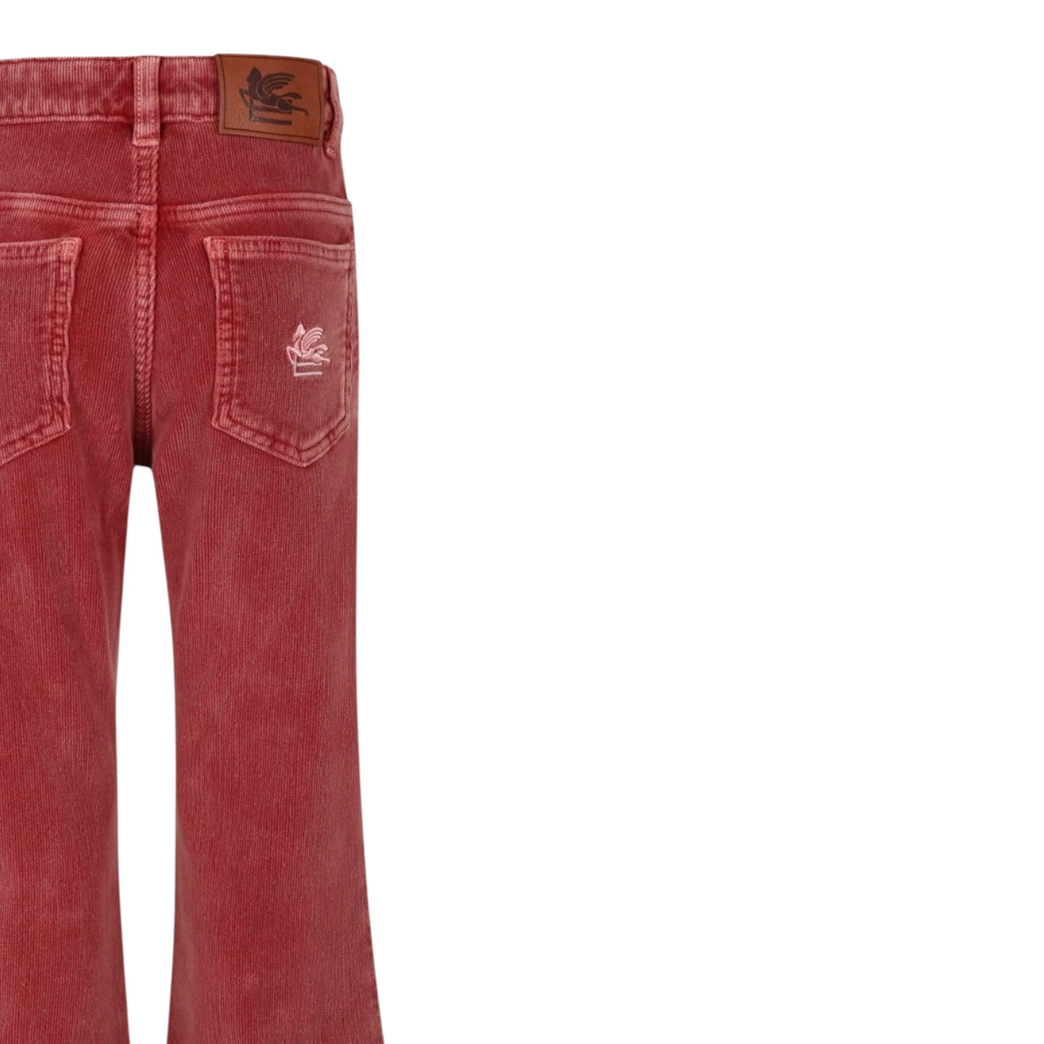 Etro Pantalone Modello A Zampa tinta unita Rosso per Bambina GV6A20 ROSSO ETRO 