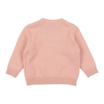 Etro Maglia Girocollo tinta unita con Ricamo Rosa per Neonata GV9000 ROSA ETRO 