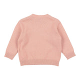 Etro Maglia Girocollo tinta unita con Ricamo Rosa per Neonata GV9000 ROSA ETRO 