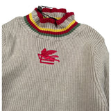 Etro Maglia Collo Alto tinta unita Beige per Bambina GV9A30 BEIGE ETRO 