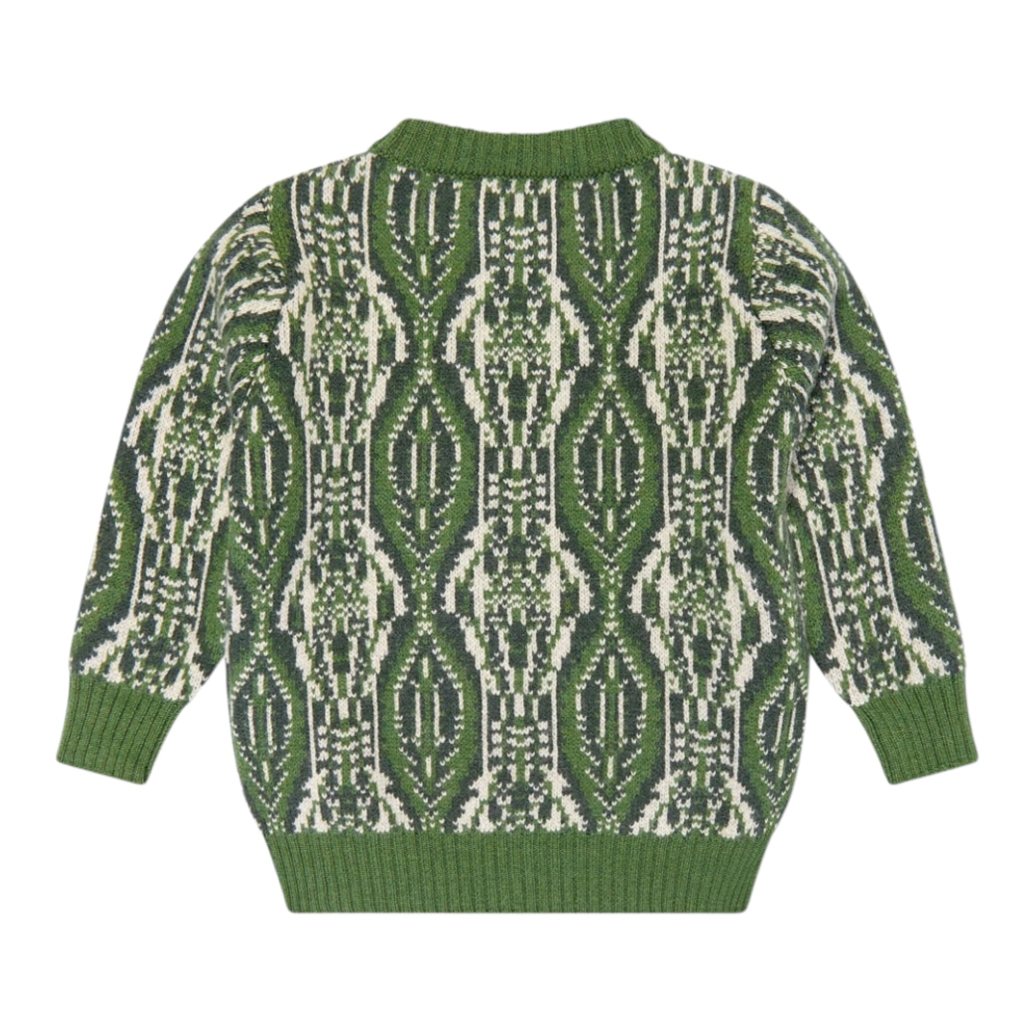 Etro Maglia Girocollo tinta unita Verde per Bambino GV9P20 VERDE ETRO 