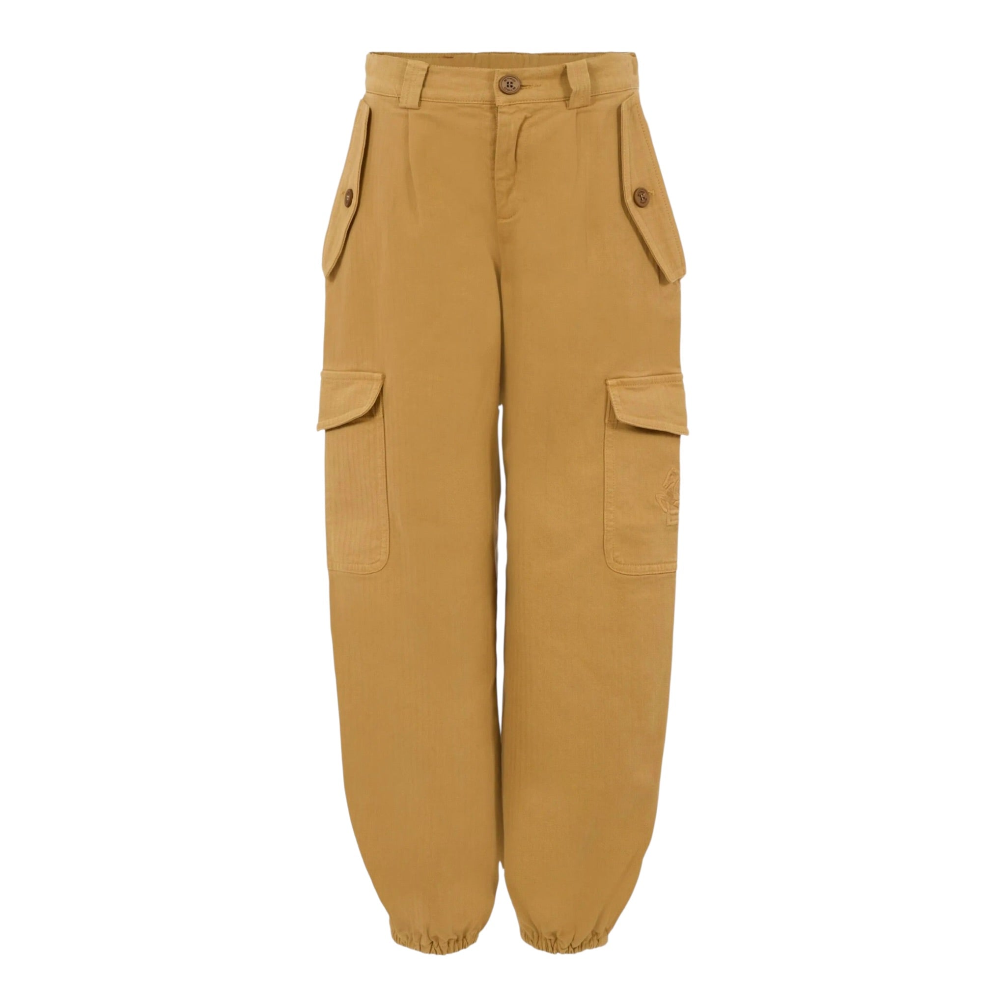 Etro Pantalone tinta unita con Tasconi Beige per Bambino GX6P40 BEIGE ETRO 