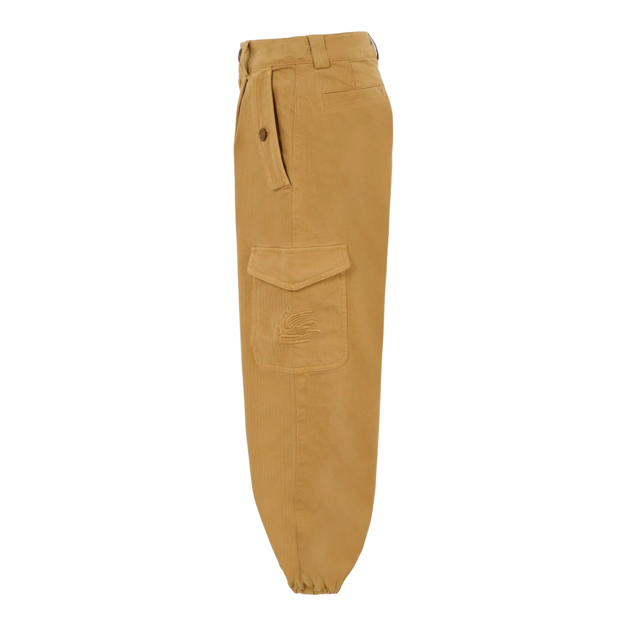 Etro Pantalone tinta unita con Tasconi Beige per Bambino GX6P40 BEIGE ETRO 