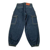 Etro Jeans tinta unita con Girovita Regolabile Blu per Bambina GX6Q80 BLU ETRO 