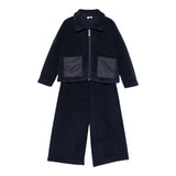 Il Gufo Completo 2 Pezzi Felpa-Pantalone Tint Unita Blu per Bambina A25GDF0016M0108J BLU IL GUFO 