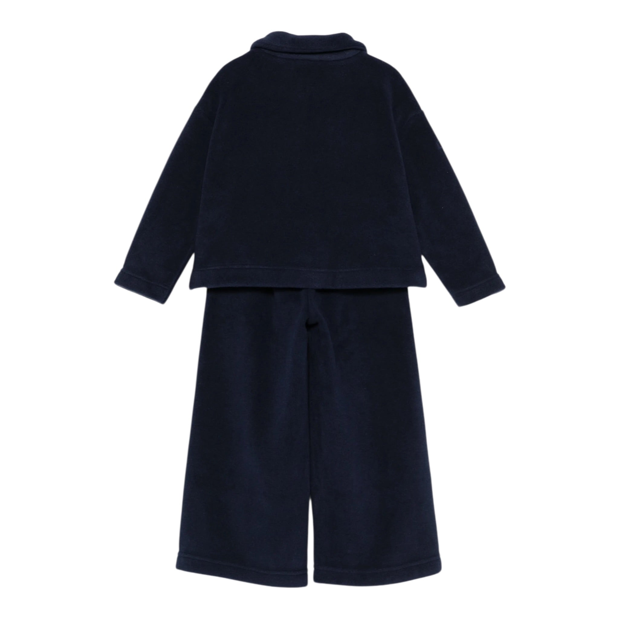 Il Gufo Completo 2 Pezzi Felpa-Pantalone Tint Unita Blu per Bambina A25GDF0016M0108J BLU IL GUFO 